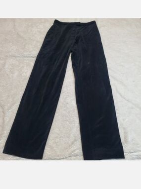 Vintage Loft‎ Black Velvet Classic Retro Academia Whimsigoth Party Fairy Pant 4